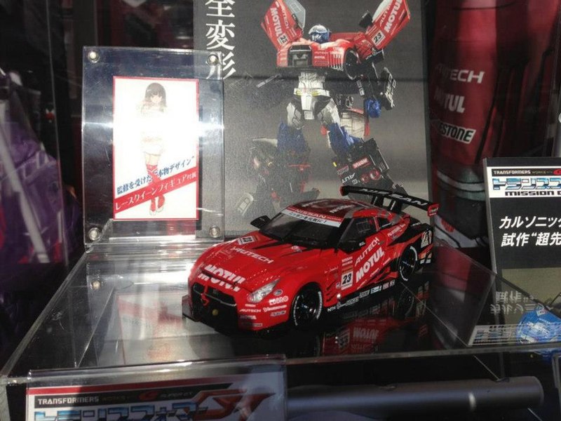 Transformers Alternity Super GT Series Optimus Prime and Saber New Images